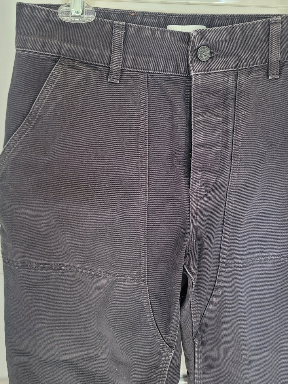 NEW Aimé Leon Dore SS24 Carpenter Pant Volcanic Ash Size 30 ALD Denim - Picture 2 of 9